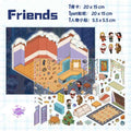 The Big Bang Theory 3D DIY Miniature Sticker Scenes