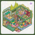 Cozy Cottage Series – 3D DIY Miniature Sticker Scenes - 5 Theme Sets: Spring in the Park | Garden Villa | Leisure Holiday | Home for Hermit Girls | Forest Cottage