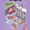 Happy Halloween 3D Isometric Room Stickers - 2 Theme Sets: Halloween Outdoor Party | Halloween (One Piece)