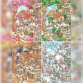 Treehouse Seasons 3D Scene Sticker Plus Size 4 Theme Sets: Spring Treehouse | Summer Treehouse | Autumn Treehouse | Winter Treehouse