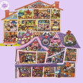 Plus Royal Apartment & Ghost Hotel – 3D Miniature Sticker Scenes - 2 Theme Sets: Royal Apartment | Ghost Hotel