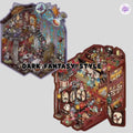 Dark Fantasy Style – Plus Size 3D Sticker Scenes – 2 Theme Sets: Chinese Shadow Puppetry | Magical Potion House