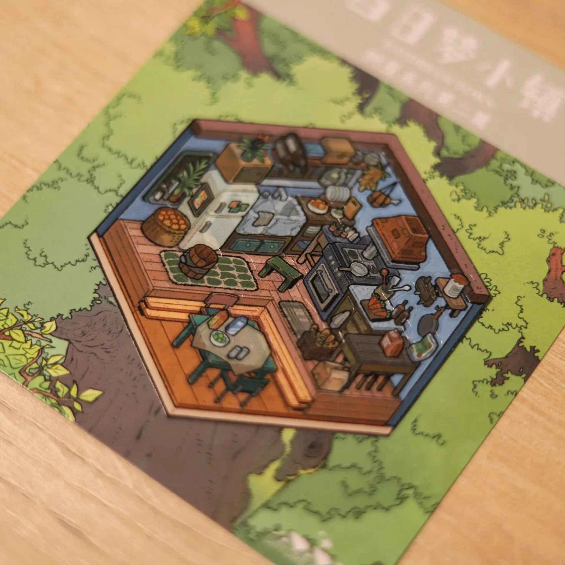 Original 3D Stickers - Dream Town Series: 4 Theme Sets - Outdoor Camping | Dream Cottage | Dream Treehouse 1.0 | Dream Treehouse 2.0