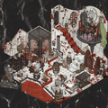 Dark Adventure Series 3D Scene Sticker 4 Theme Sets: Ghost Castle | Skeleton Cathedral | Bounty Tavern | Blood Dungeon