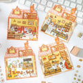 Cute Kitten Stickers Scene – Lucky Cat Edition: Bakery | Drink Shop | Restaurant | Bread Shop