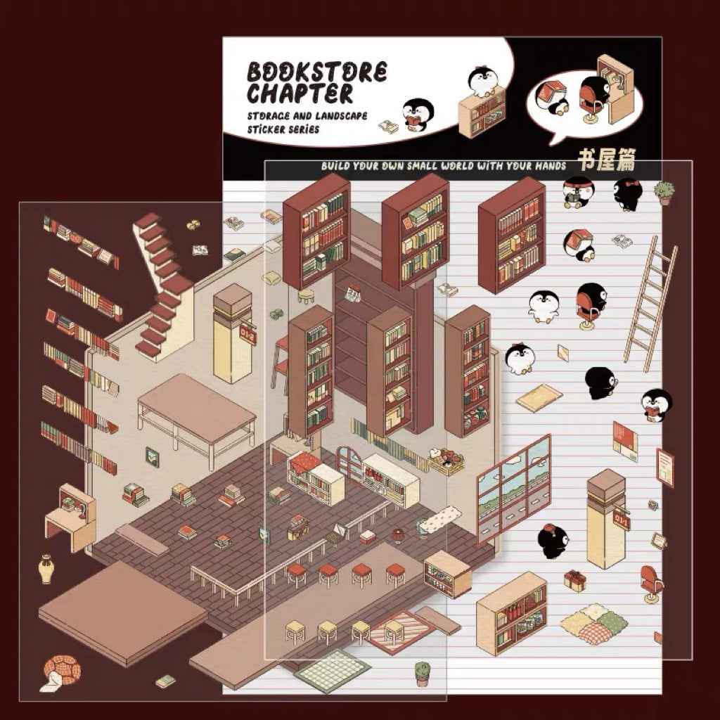 3D Stickers Scene - All 16 Themes | Version 1.0, 2.0, 3.0, 4.0 Sets