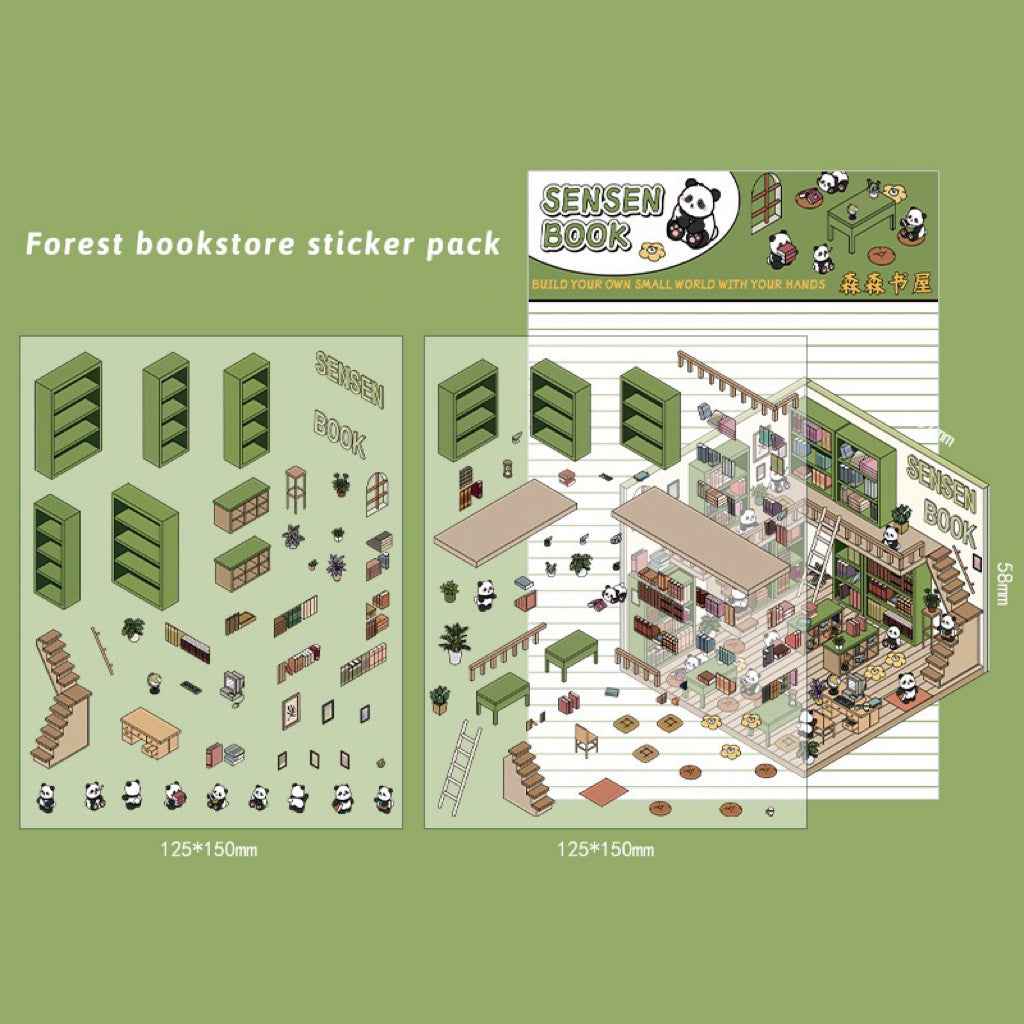 3D Stickers Scene - All 16 Themes | Version 1.0, 2.0, 3.0, 4.0 Sets