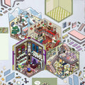 Cute Animal 8.0 – 3D Sticker Scenes - 6 Theme Sets: Health Club | Sunken Treasure | Reunion New Year | Hot Spring House | Space-Time Magic House | Ice and Snow World