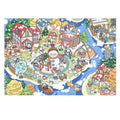 Four Seasons Town – 3D Miniature Sticker Scenes - 4 Theme Sets Heartfelt Town – Spring  Green Town – Summer  Harvest Town – Autumn  Silver Town – Winter
