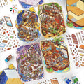 Adventure Corner – 3D Sticker Scenes - 4 Theme Sets: Cathedral | Art Studio | Ship | Tavern
