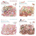 Crimson Rose – 3D Miniature Scene Stickers – 4 Theme Sets: Cat’s Perfume Shop | Princess’s Undersea Villa | Queen’s Treehouse | Postman’s Treehouse